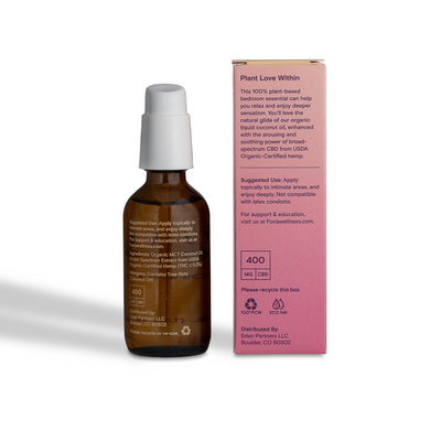 Sex Oil with CBD - Foria