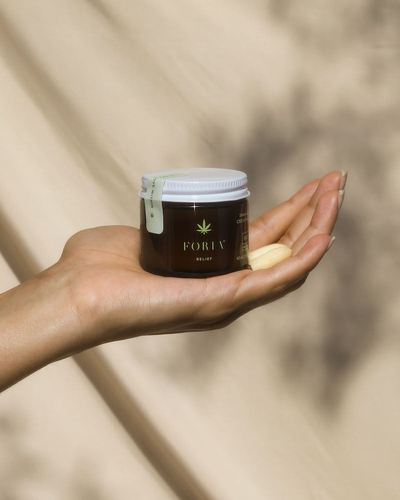 pain relief suppository and cannabis salve