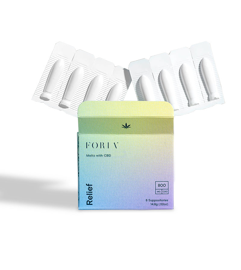 Relief Melts with CBD - Marketing