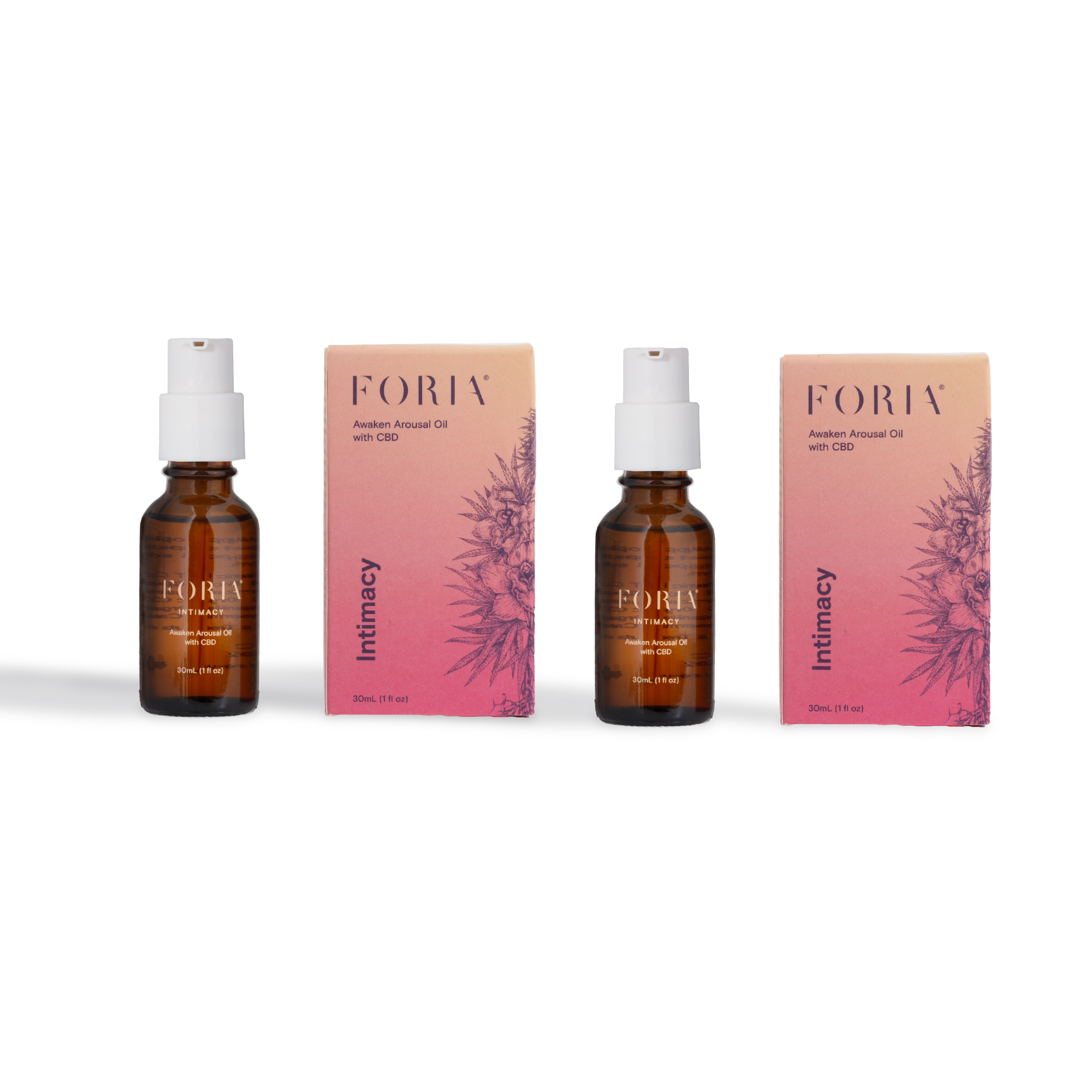 Foria Awaken Arousal Oil with CBD - 2pack