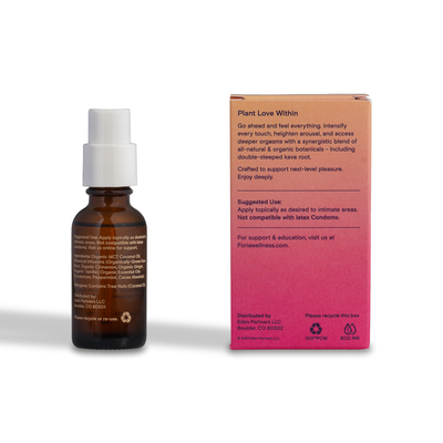 Awaken Arousal Oil with Organic Botanicals 1oz