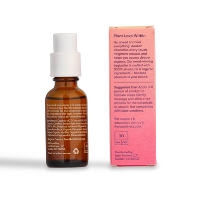 Awaken Arousal Oil with CBD | Aphrodisiac for Deeper Pleasure Foria Awaken Arousal Oil with CBD | Aphrodisiac for Deeper Pleasure Foria