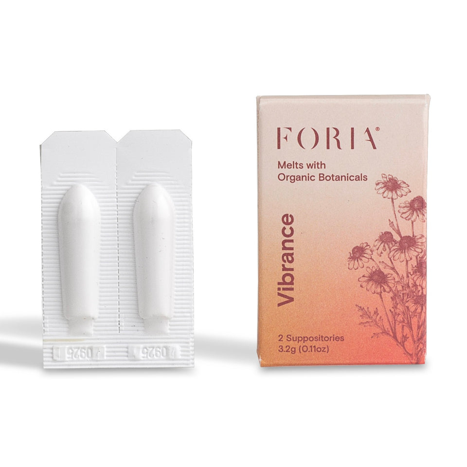 Foria Vibrance Melts with Organic Botanicals, 2-pack