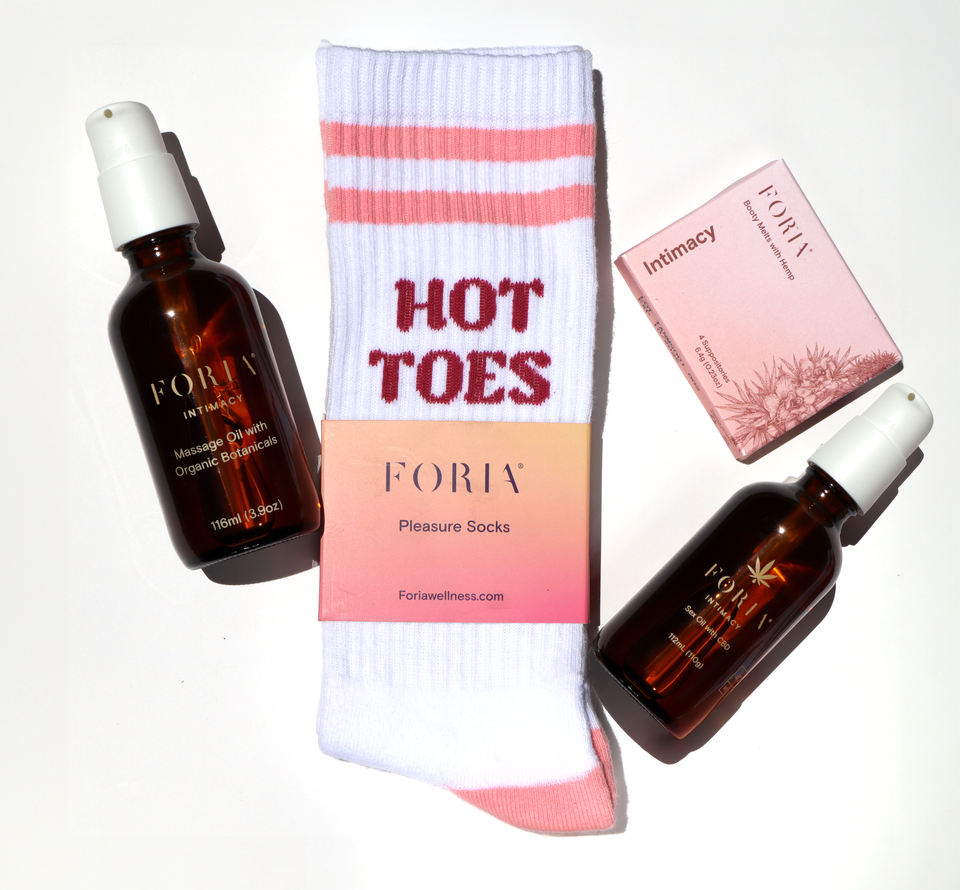 Foria 69 Bundle front-of-pack on a clean background, Get our best selling Sex Oil