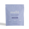 Mello magnesium supplement package with lavenderberry flavor on a white background