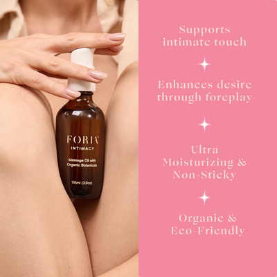 Massage Oil with Organic Botanicals Foria Massage Oil with Organic Botanicals Foria