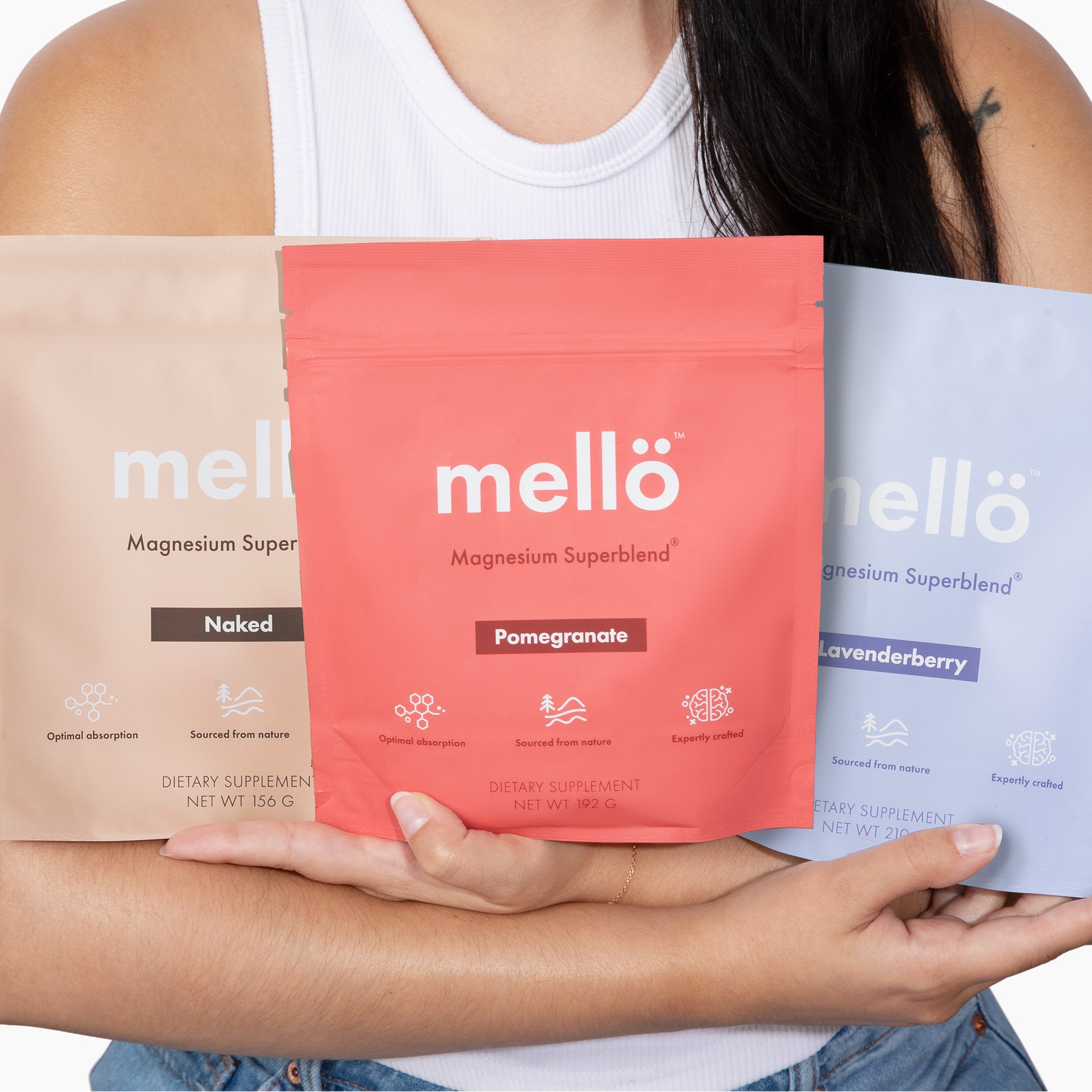 mellö Magnesium Pouch Variety Set