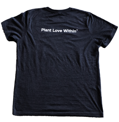 Plant Love Within T-Shirt - Black