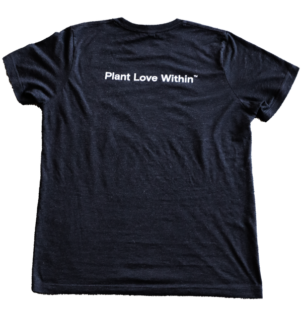 Plant Love Within T-Shirt - Black