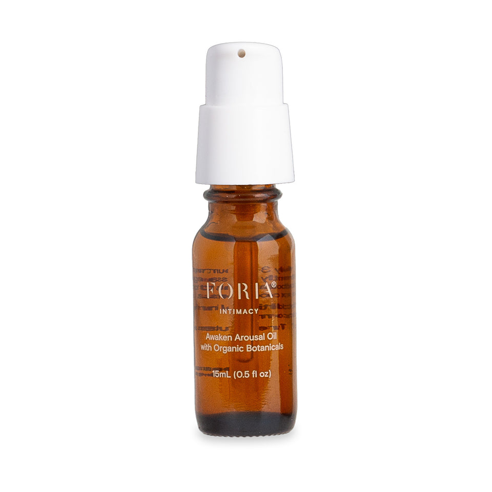 Travel-size Awaken Arousal Oil with Organic Botanicals, 15 mL