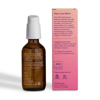 Intimacy Sex Oil with CBD