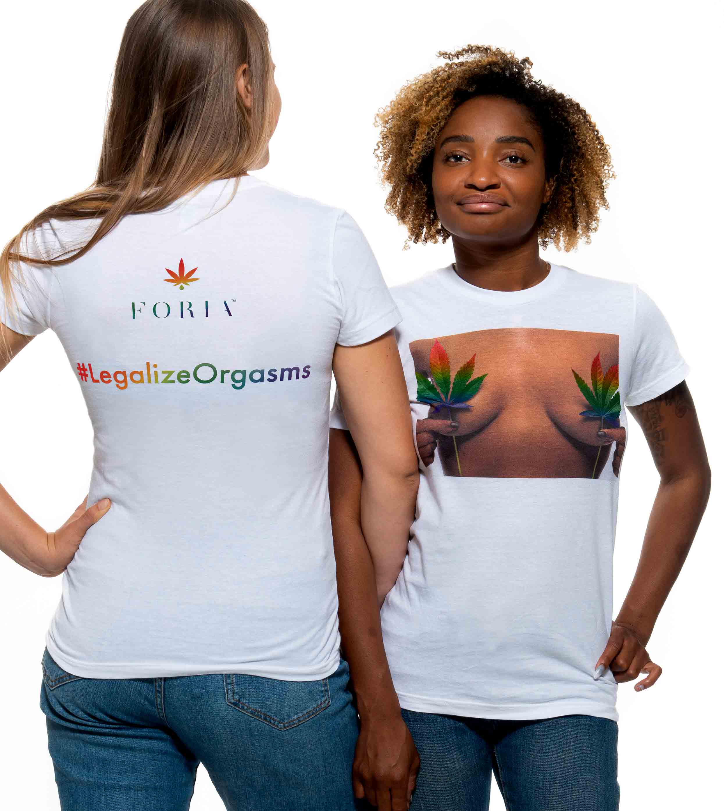 Foria LIMITED-EDITION Back To The Garden Pride Tee, Celebrate Pride, plants, and pleasure